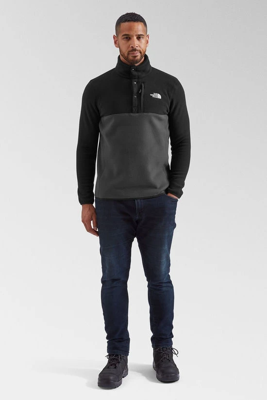 The North Face Mens Ryeford Snap 2 Neck Pullover Fleece 7 The North Face Mens Ryeford Snap 2 Neck Pullover Fleece - Image 5