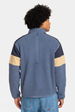 Quiksilver Mens Clean Coast Half Zip Fleece 13 Quiksilver Mens Clean Coast Half Zip Fleece -Urban Threads b12bed0146 4848 d