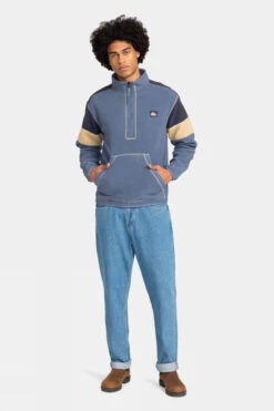 Quiksilver Mens Clean Coast Half Zip Fleece 14 Quiksilver Mens Clean Coast Half Zip Fleece -Urban Threads b12bed0146 4848 h