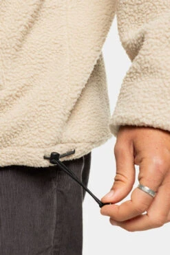 Quiksilver Mens Take Us Back Block Polar Half Zip Fleece -Urban Threads b12bed0147 7212 f