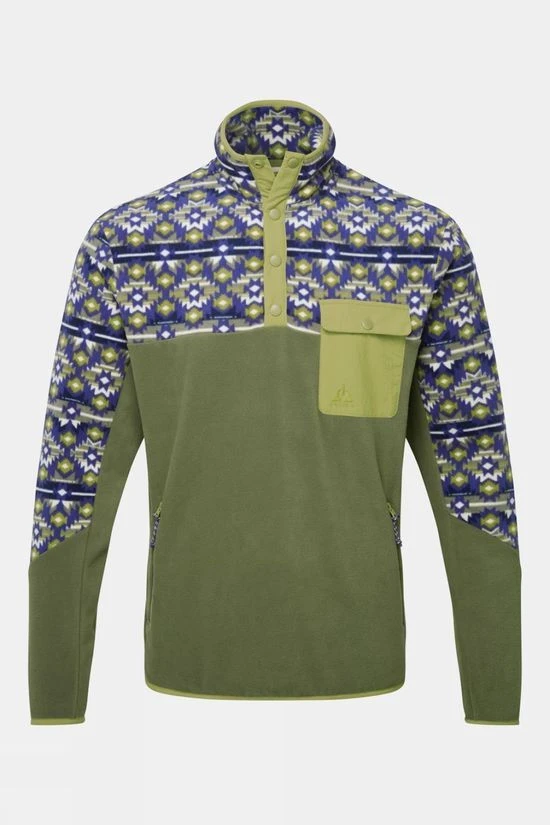 Ayacucho Mens Fitzroy Snap Fleece 3 Ayacucho Mens Fitzroy Snap Fleece