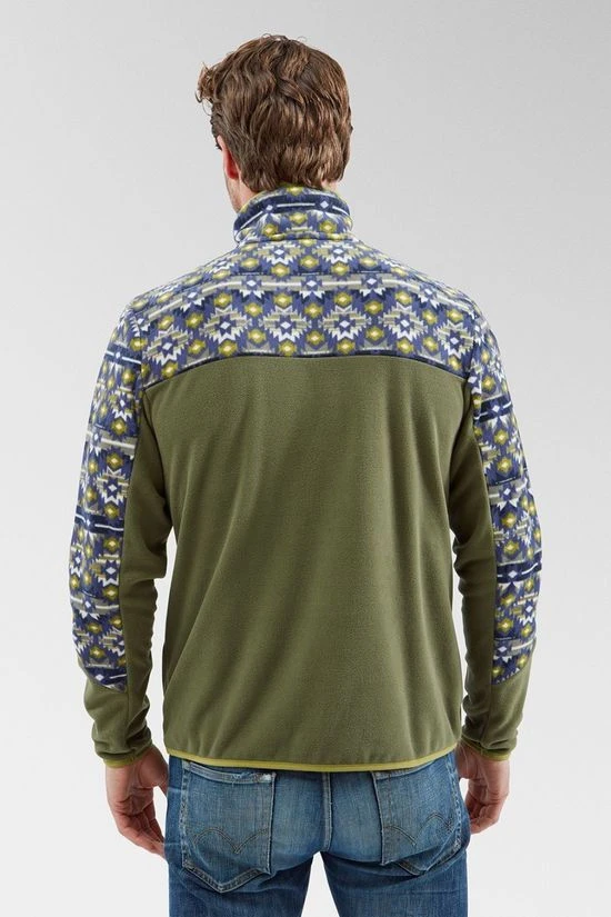 Ayacucho Mens Fitzroy Snap Fleece 6 Ayacucho Mens Fitzroy Snap Fleece - Image 4