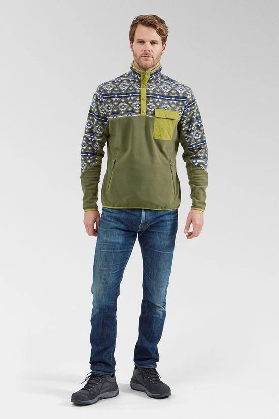 Ayacucho Mens Fitzroy Snap Fleece 7 Ayacucho Mens Fitzroy Snap Fleece - Image 5