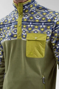 Ayacucho Mens Fitzroy Snap Fleece 13 Ayacucho Mens Fitzroy Snap Fleece -Urban Threads b12bee0059 5587 y