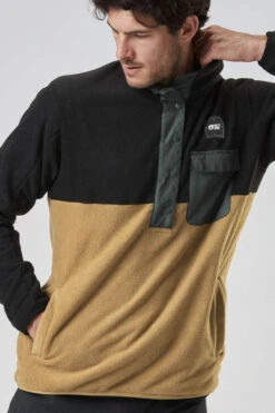 Picture Mens Mathew Quarter Zip Tech Fleece -Urban Threads b12bee0064 7165 e