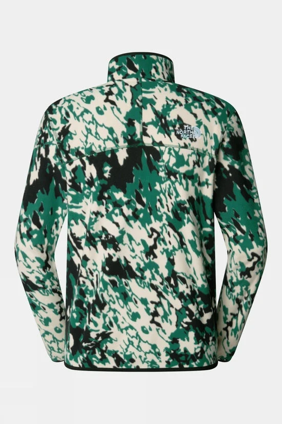 The North Face Mens Glacier Printed Quarter Zip Fleece 4 The North Face Mens Glacier Printed Quarter Zip Fleece - Image 2
