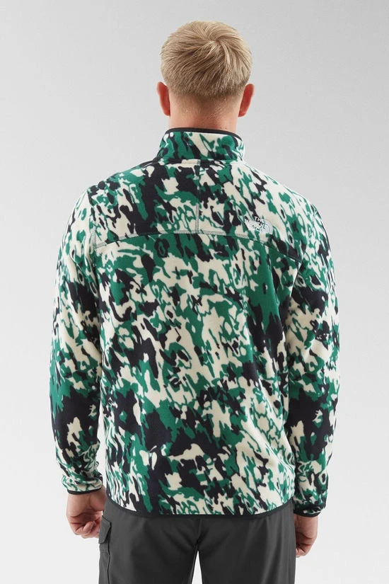 The North Face Mens Glacier Printed Quarter Zip Fleece 6 The North Face Mens Glacier Printed Quarter Zip Fleece - Image 4