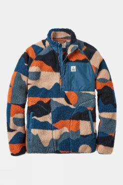 Mens Offroad Recycled Sherpa Half Zip Fleece