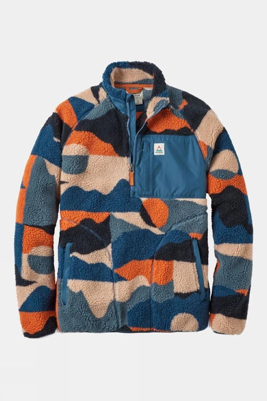 Mens Offroad Recycled Sherpa Half Zip Fleece 3 Mens Offroad Recycled Sherpa Half Zip Fleece