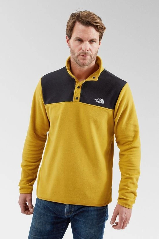 The North Face Mens TKA Glacier Snap-Neck Fleece Pullover 5 The North Face Mens TKA Glacier Snap-Neck Fleece Pullover - Image 3