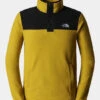 The North Face Mens Homesafe Snap Neck Fleece Pullover -Urban Threads b12bfa0072 2424 a