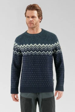 Fjallraven Mens Övik Knit Jumper -Urban Threads b12bfa0109 4441 d