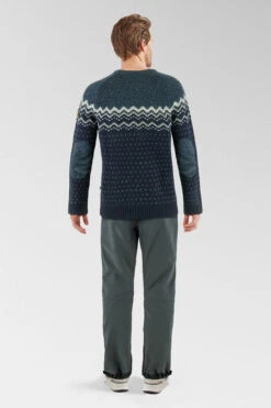 Fjallraven Mens Övik Knit Jumper -Urban Threads b12bfa0109 4441 g