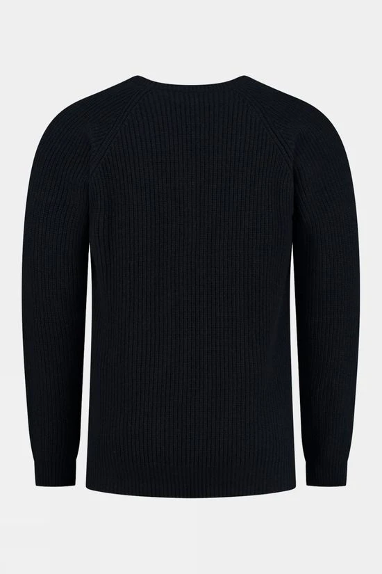 Blue Loop Originals Mens Essential Wool Crew Sweater 4 Blue Loop Originals Mens Essential Wool Crew Sweater - Image 2