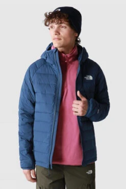 The North Face Mens Belleview Stretch Down Hoodie -Urban Threads b12bfa0203 4040 q