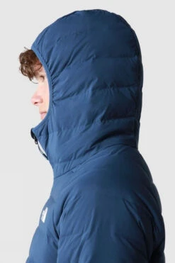 The North Face Mens Belleview Stretch Down Hoodie -Urban Threads b12bfa0203 4040 s