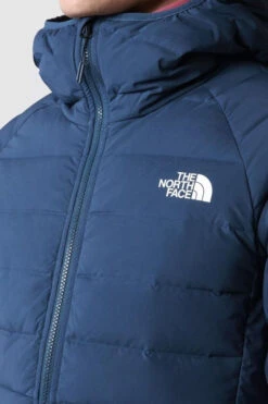 The North Face Mens Belleview Stretch Down Hoodie -Urban Threads b12bfa0203 4040 t