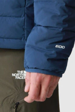 The North Face Mens Belleview Stretch Down Hoodie -Urban Threads b12bfa0203 4040 v