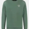 Blue Loop Originals Mens Blue Fleece Sweater -Urban Threads b12bfa0256 5555 a