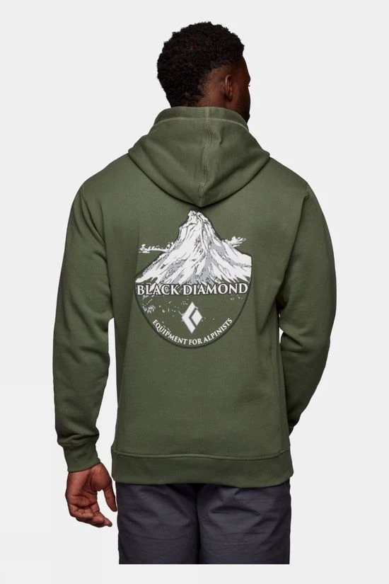 Black Diamond Mens Mountain Badge Hoody 5 Black Diamond Mens Mountain Badge Hoody - Image 3