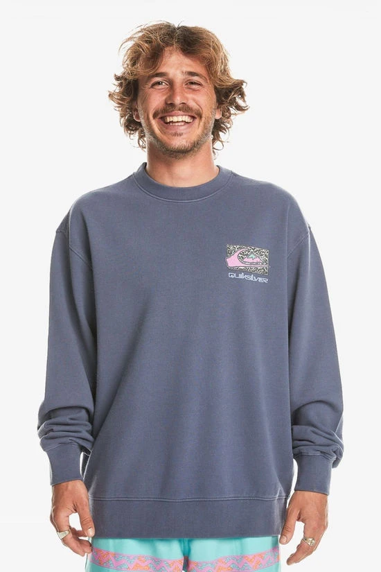 Quiksilver Mens Spin Cycle Sweatshirt 5 Quiksilver Mens Spin Cycle Sweatshirt - Image 3