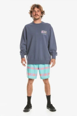 Quiksilver Mens Spin Cycle Sweatshirt 11 Quiksilver Mens Spin Cycle Sweatshirt -Urban Threads b12bfa0365 4242 e