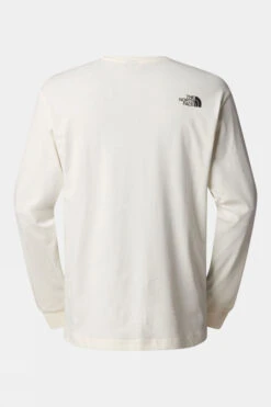 The North Face Mens Long Sleeve Varsity Graphic T-Shirt -Urban Threads b12bfa0378 1111 b