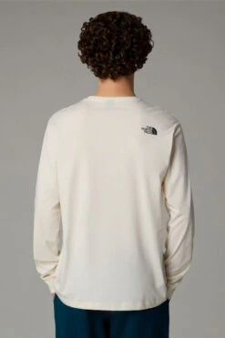 The North Face Mens Long Sleeve Varsity Graphic T-Shirt -Urban Threads b12bfa0378 1111 d