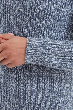 Mens Fog Recycled Knitted Jumper -Urban Threads b12bfa0396 7283 w