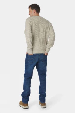 Mens Vagur Cable Sweatshirt -Urban Threads b12bfa0400 1483 u