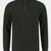 Blue Loop Originals Mens Essential Half Zip Sweater -Urban Threads b12bfb0032 5102 a