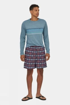 Patagonia Mens Baggies Longs Shorts -Urban Threads b12caa0069 4102 d