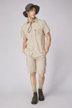Mens Jungle Travel Cargo Shorts -Urban Threads b12caa0316 1616 f