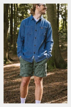 Passenger Mens Topanga Organic Shorts -Urban Threads b12caa0358 5187 x