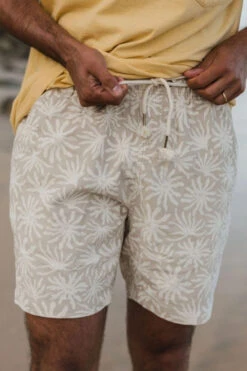 Mens Drifter Printed Cord Shorts -Urban Threads b12caa0502 1287 q