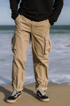 Mens Adventurer Cargo Trousers -Urban Threads b12ceh0617 6060 e