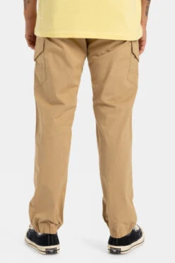 Quiksilver Mens Cuffed Cargo Trousers 11 Quiksilver Mens Cuffed Cargo Trousers -Urban Threads b12ceh0722 5555 d