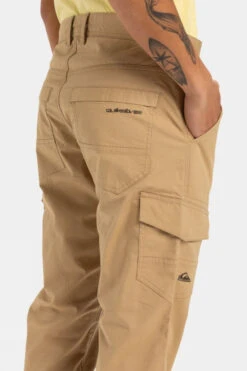 Quiksilver Mens Cuffed Cargo Trousers 13 Quiksilver Mens Cuffed Cargo Trousers -Urban Threads b12ceh0722 5555 f