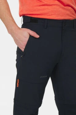 Mens Forest Softshell Zip-Off Trousers -Urban Threads b12cei0054 7070 i