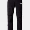 The North Face Mens Exploration Convertible Tapered Zip-Off Trousers -Urban Threads b12cei0107 7070 a