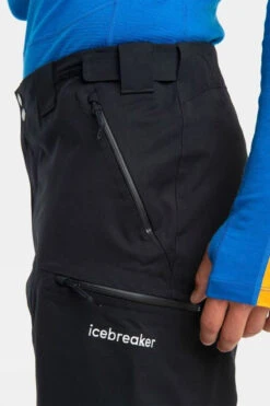 Icebreaker Mens Merino Shell+ Peak Trousers -Urban Threads b12cek0051 7070 g