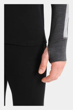 Icebreaker Mens Zoneknit 260 Long Sleeve Half Zip Top -Urban Threads b12gab0073 7170 d