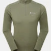 Montane Mens Dart XT Zip Neck Base Layer Top 1 Montane Mens Dart XT Zip Neck Base Layer Top -Urban Threads b12gab0090 5656 a