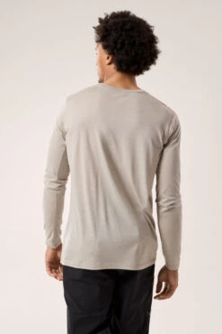 Arc'teryx Mens Ionia Merino Wool Long Sleeve T-Shirt -Urban Threads b12gab0108 1212 c