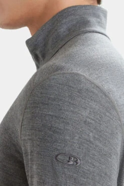 Icebreaker Mens 260 Tech Half Zip Top 14 Icebreaker Mens 260 Tech Half Zip Top -Urban Threads b12gab0111 7373 e