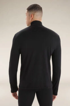 Icebreaker Mens Original Half Zip Top -Urban Threads b12gab0113 7070 d