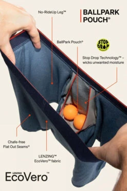 Saxx Mens Vibe Xtra Boxer Briefs (3 Pack) -Urban Threads b12gcb0030 7071 d