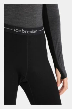 Icebreaker Mens Zoneknit 200 Leggings 9 Icebreaker Mens Zoneknit 200 Leggings -Urban Threads b12gch0053 7071 d