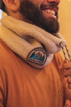 Unisex Mulled Sherpa Fleece Snood -Urban Threads b13jcc0043 1414 k