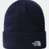 The North Face Norm Shallow Beanie 2 The North Face Norm Shallow Beanie -Urban Threads b13jfc0030 4448 a